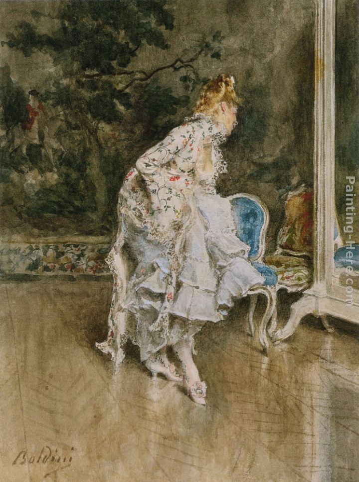 Giovanni Boldini The Beauty Before The Mirror